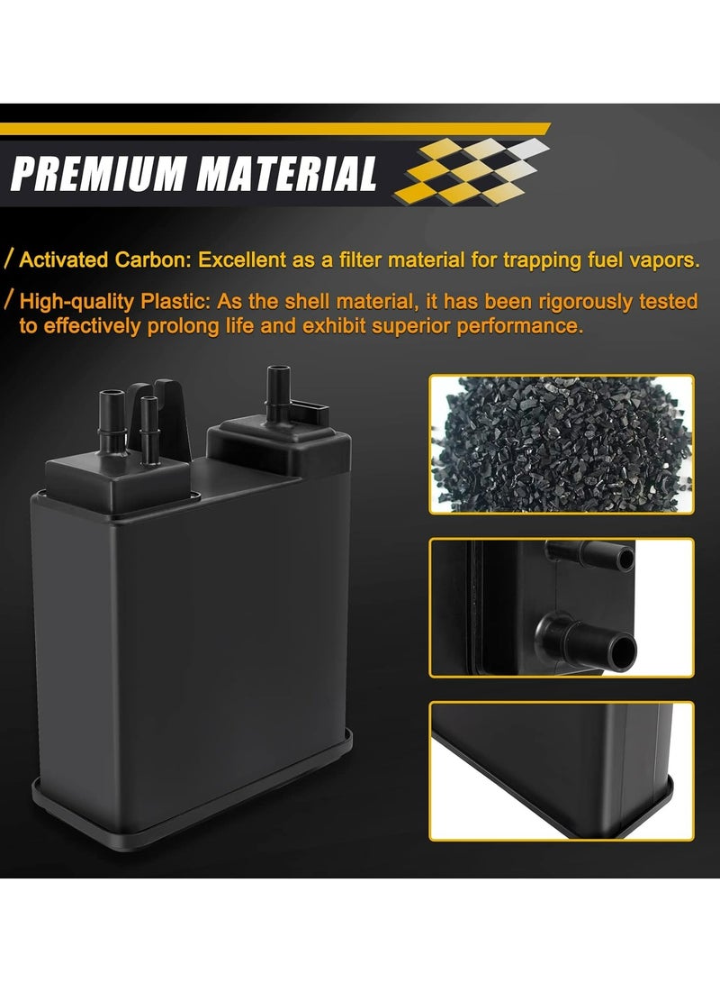 TLAXCA Vapor Canister - Replaces 22963841, 911-199, 12573649 - Compatible with Cadillac, Chevy, GMC and Hummer Vehicles - 5.3L, 6.0L, 6.2L - 2004-2016 - Escalade, Avalanche, Suburban 1500, Yukon XL 1500, H2  - Image 3