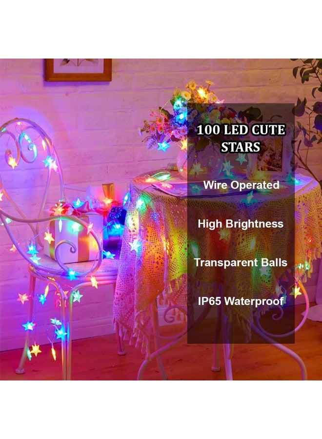 fizzytech أضواء خيوط الجنية البلاستيكية من فيزيتيك لتزيين المنزل - هدايا عيد الميلاد نافراتري عيد الحب مع 8 أوضاع وميض (15 متر 100 ليد، متعددة الألوان) - Image 5