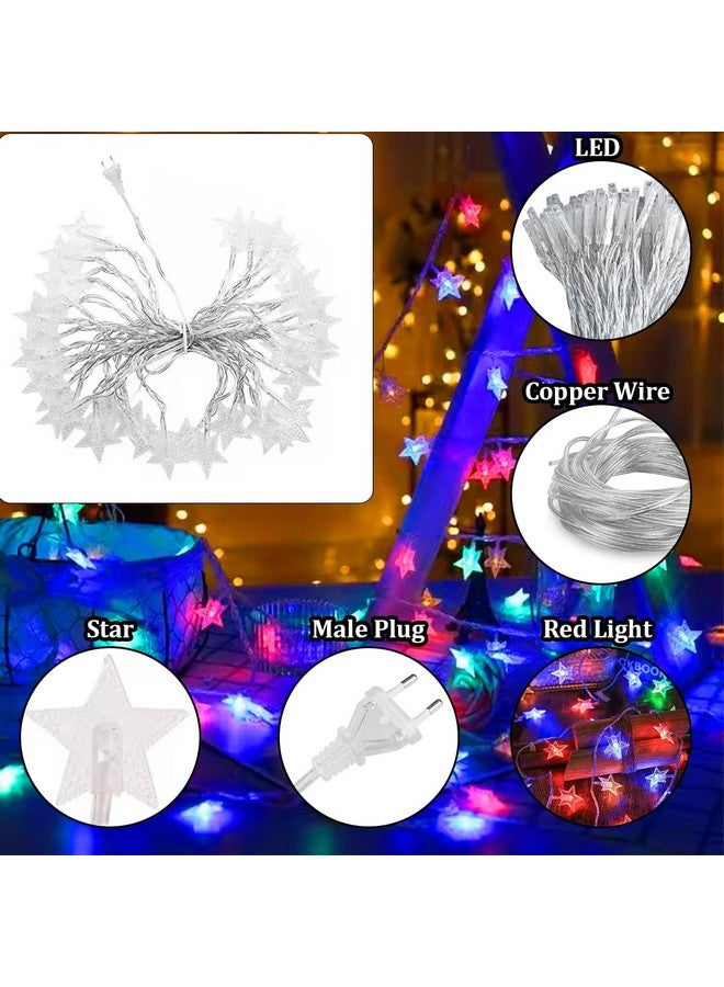 fizzytech أضواء خيوط الجنية البلاستيكية من فيزيتيك لتزيين المنزل - هدايا عيد الميلاد نافراتري عيد الحب مع 8 أوضاع وميض (15 متر 100 ليد، متعددة الألوان) - Image 4