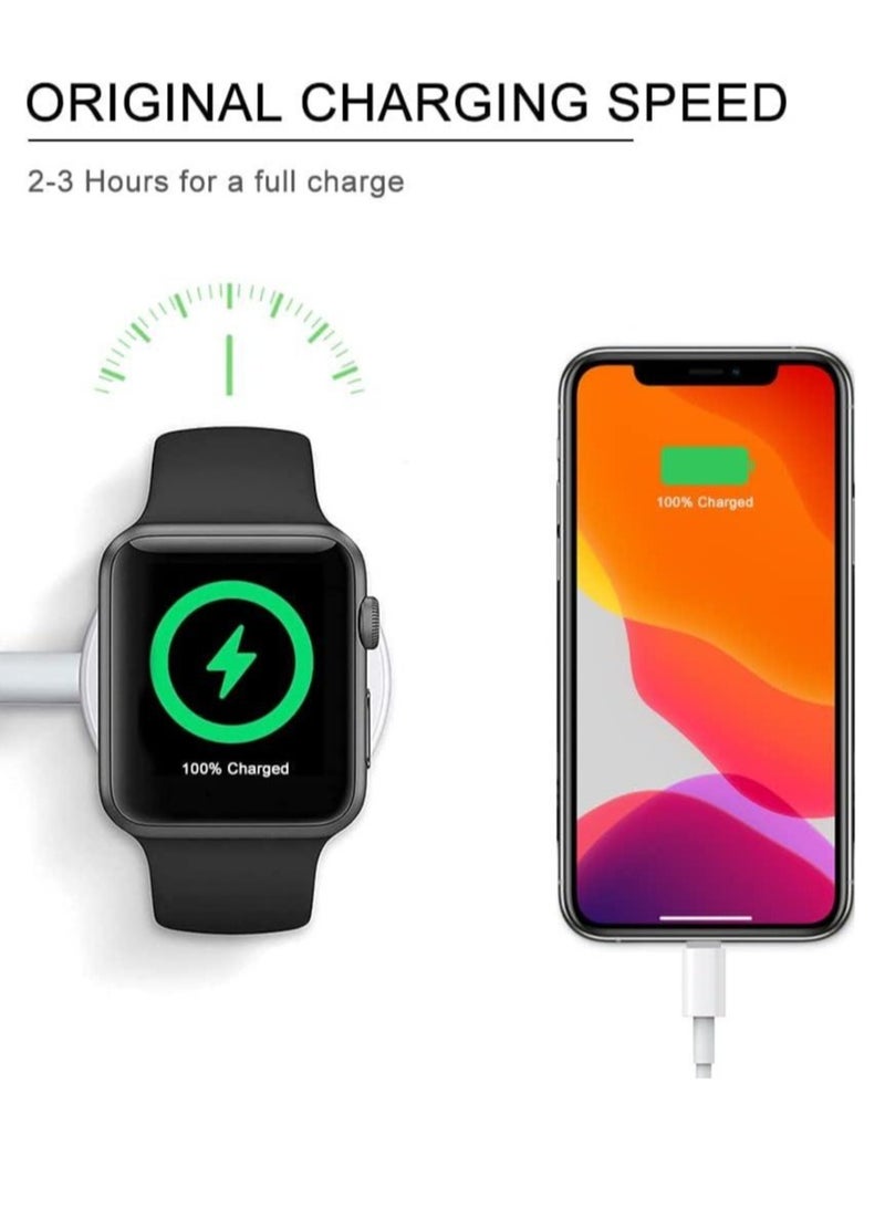 New Stylish Magnetic Charging Cable: Apple Watch & iPhone MFi Certified (1.5m) - Image 5