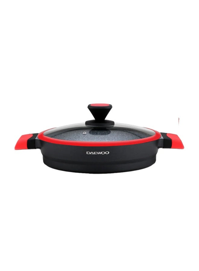 Daewoo 28cm shallow X Series - DCC 2802  (Black & RED) - Image 1
