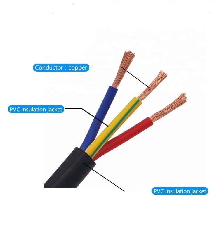 Litost Litost 25 mm 3 core Copper Cable Wire for AIR CONDITIONER Multi Purpose Use Wire Cable ISI Mark AC Colour Black Length 15 Meter  - Image 2