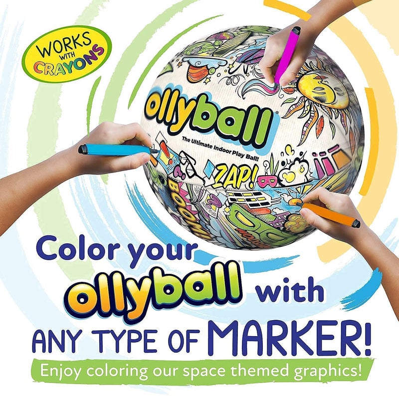 Ollyball The Original Indoor & Outdoor Kickball for Kids and Parents to Play Ball in the House - Image 5