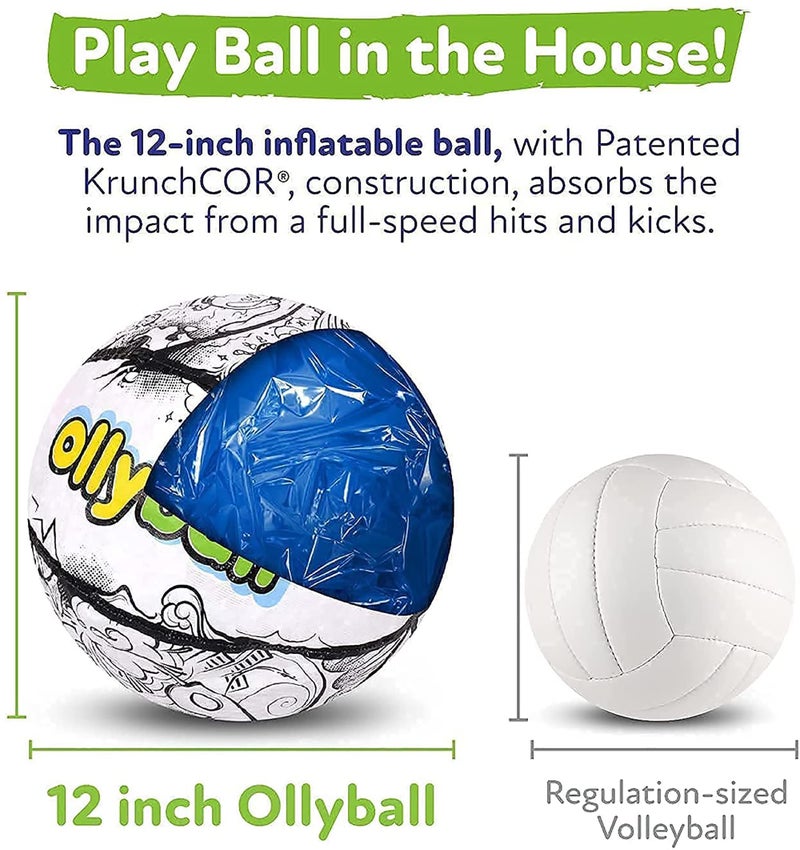 Ollyball The Original Indoor & Outdoor Kickball for Kids and Parents to Play Ball in the House - Image 3
