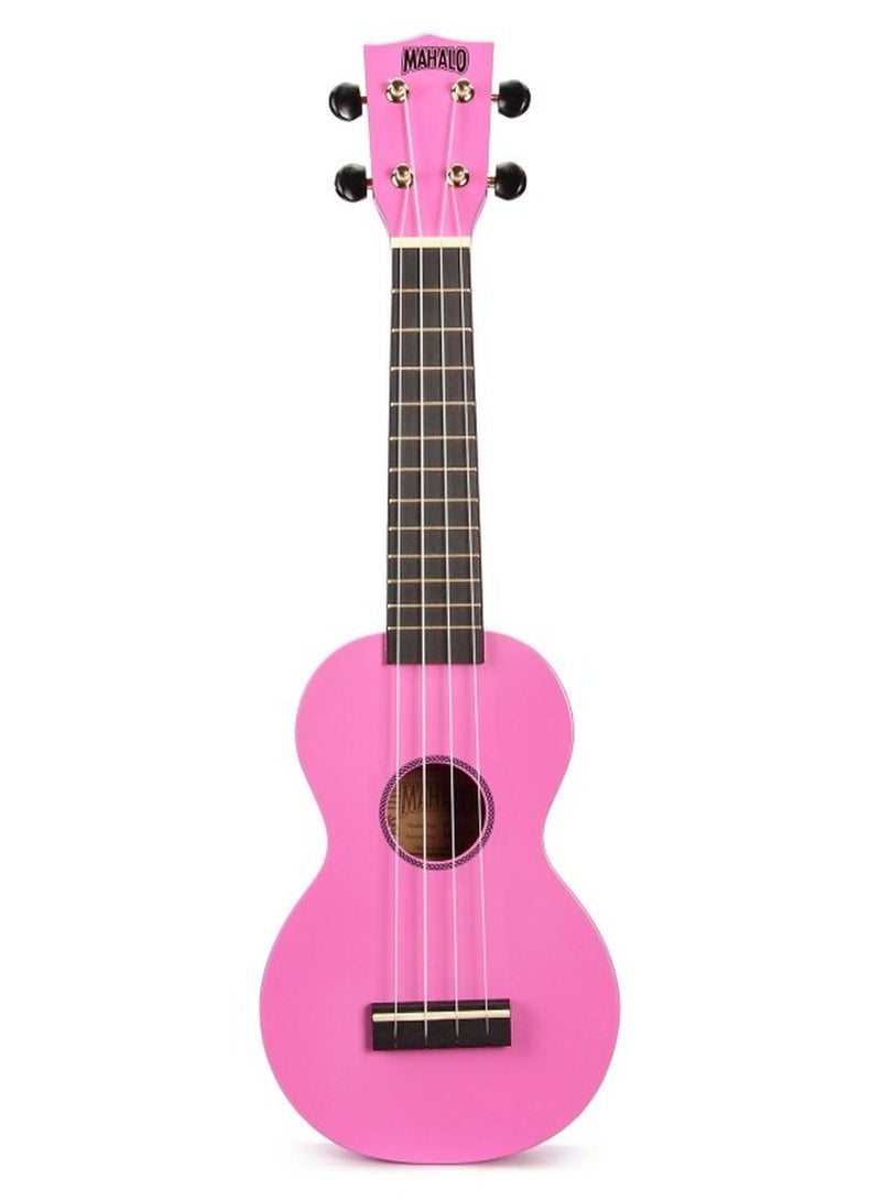 ماهالو MR1PK يوكللي سوبرا نو M1 قوس قزح "R" سلسلة وردي مع حقيبة