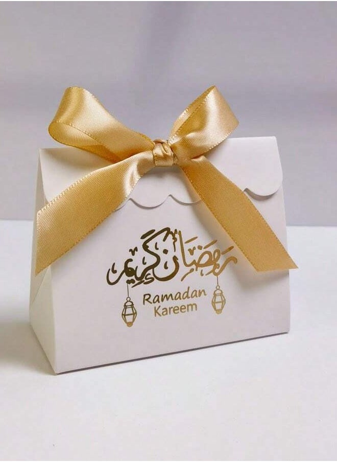 علب توزيعات رمضان بتصميم عبارة رمضان كريم   باللون الابيض وشريطة ذهبية 10 علب - pzsku/Z425B92D78D4FBC0F21F6Z/45/_/1737802475/77e46c19-393f-4306-b86c-8f614cef5314