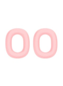 Suitable For Apple AirPods Max Head-mounted Headphone Head Beam Shell Ear Cap Silicone Protective Cover-Color:Pink Cap-Model:Headphones