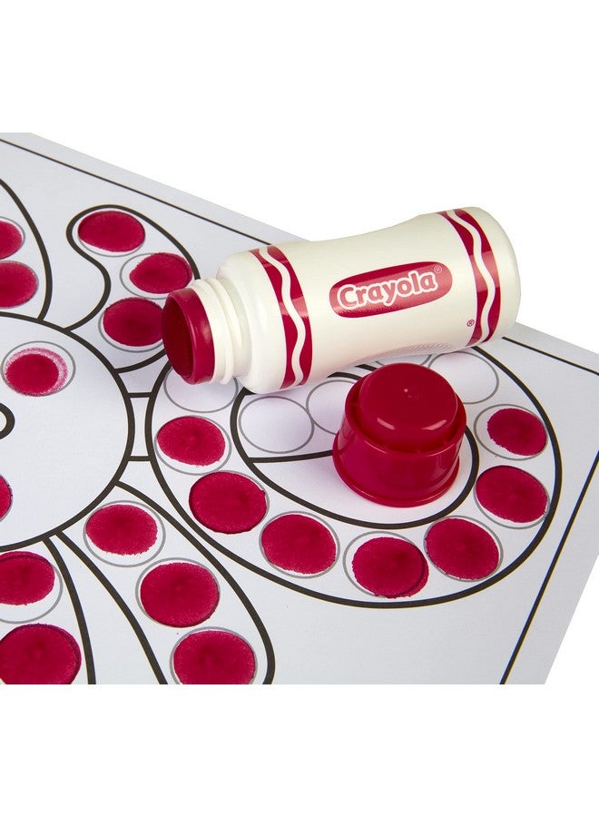 Crayola مجموعة أنشطة علامات دوت القابلة للغسل من كرايولا، 30 صفحة تلوين للأطفال و4 علامات قابلة للغسل، ألوان دوت للأطفال، هدايا للأطفال، للأعمار من 3 سنوات فما فوق - Image 5
