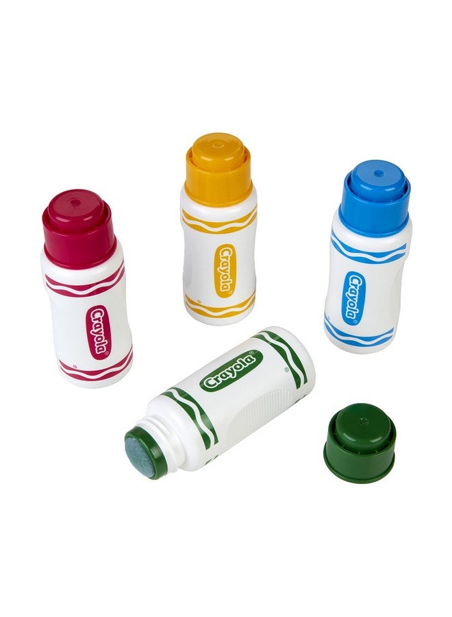 Crayola مجموعة أنشطة علامات دوت القابلة للغسل من كرايولا، 30 صفحة تلوين للأطفال و4 علامات قابلة للغسل، ألوان دوت للأطفال، هدايا للأطفال، للأعمار من 3 سنوات فما فوق - Image 4