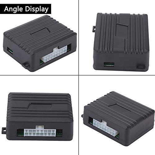 Akozon وحدة رفع النوافذ، جهاز إغلاق النوافذ 12 فولت عالمي للسيارات، نظام أمان قفل عن بُعد لوحدة رفع النوافذ لأعلى ولأسفل للسيارات ذات الأربعة أبواب - Image 4