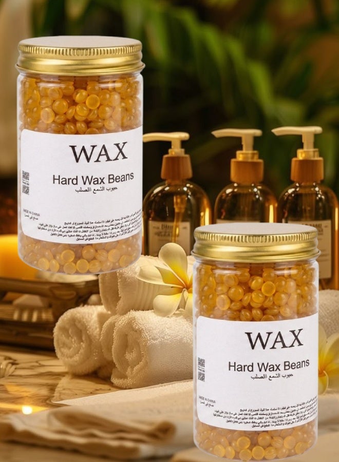 Wax 2 Pieces Hard Wax Beans Golden - Image 1
