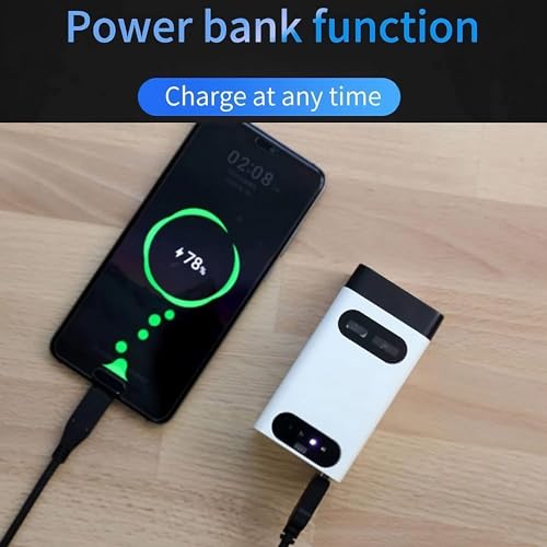ETZIN Laser Projection Keyboard, Bluetooth Virtual Keyboard with Mouse, Power Bank, Compatible with Windows/iOS/Android/Mac OS - Image 5