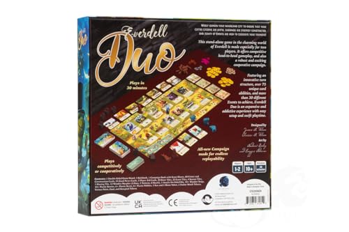 STARLING GAMES Everdell Duo  2Player Standalone Board Game with Competitive CoOp  Campaign Modes  Strategy Game with Woodland Theme Ages 10 Fast 30Minute Gameplay - Image 5