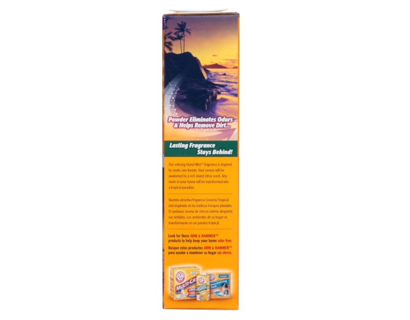 Arm & Hammer Fresh Scentsations Carpet Odor Eliminator, Island Mist, 30 oz Box - Image 5