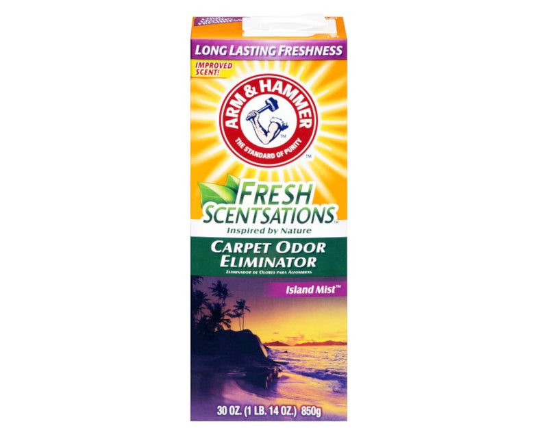 Arm & Hammer Fresh Scentsations Carpet Odor Eliminator, Island Mist, 30 oz Box - Image 1