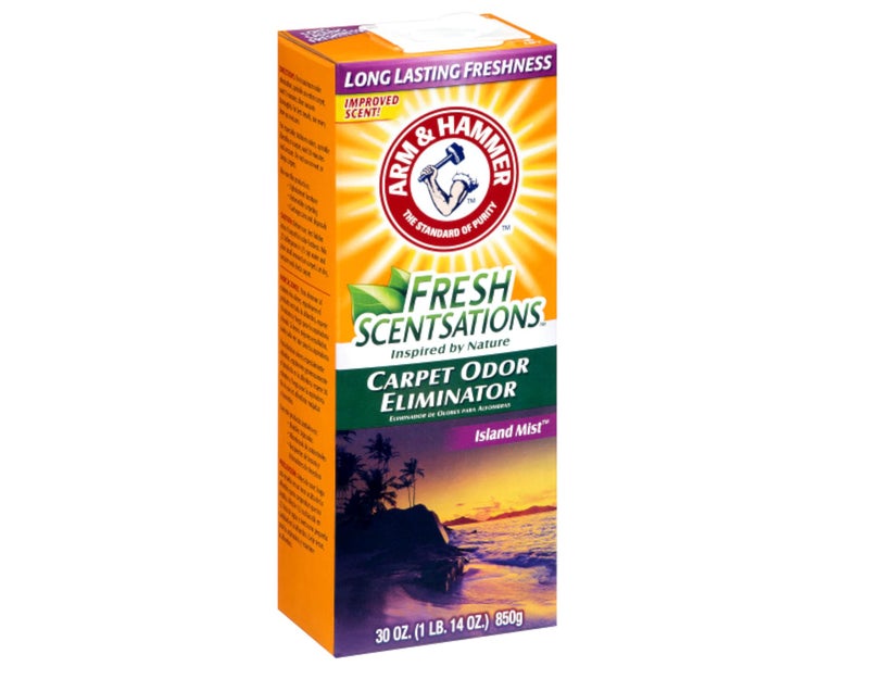 Arm & Hammer Fresh Scentsations Carpet Odor Eliminator, Island Mist, 30 oz Box - Image 2