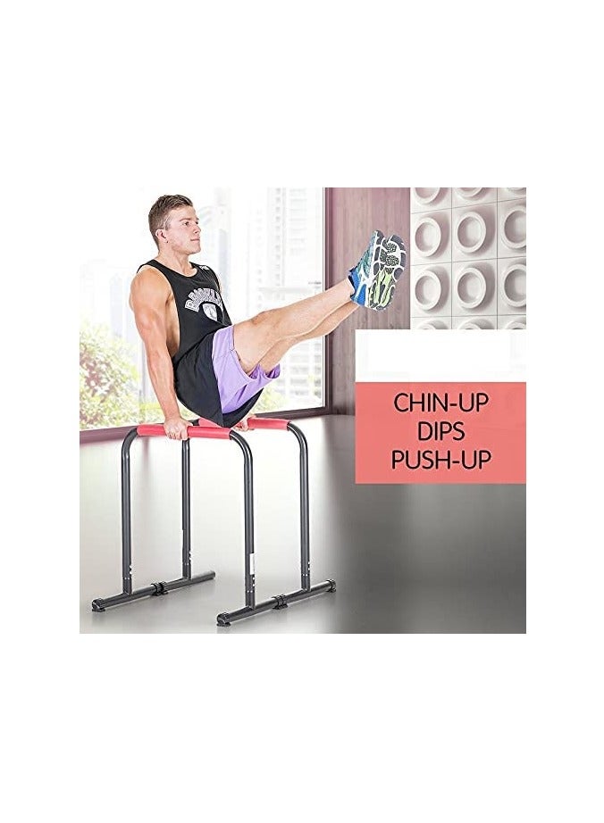 Marshal Fitness Fitness Dip Up Stand Station Tricep Strength Trainning Dips, For Body Strenthener | Mf-0616-B - Image 3