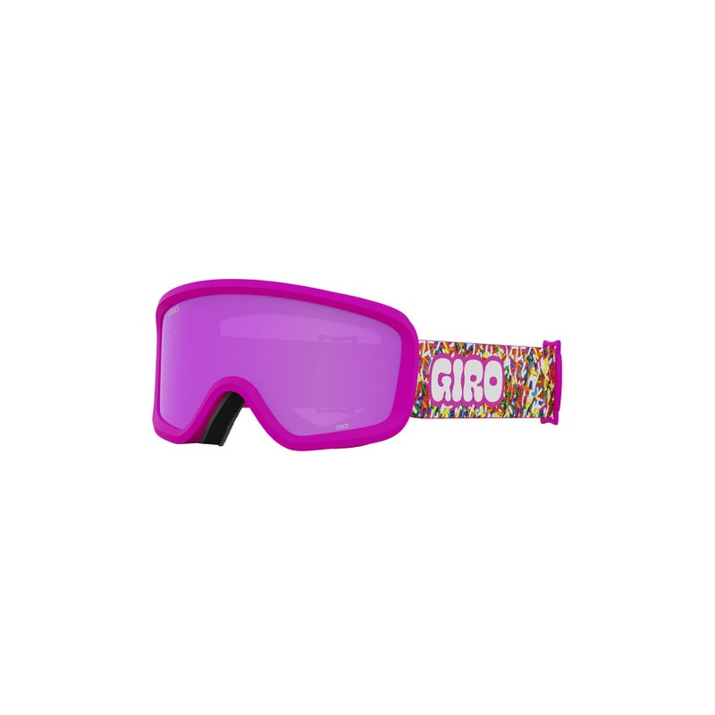 Giro Spur Kids Snow Helmet Goggle Combo - (Combo) Matte Bright Pink (Limited) - Size X-Small - Image 3
