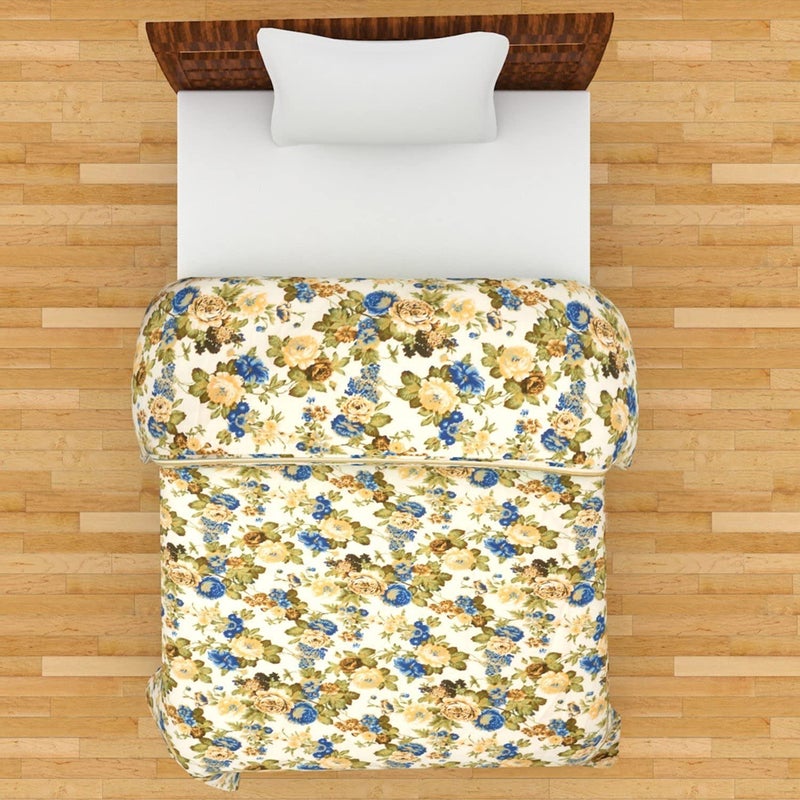 SAMRADHI 180 TC Microfibre Reversible Blanket Multicolour Single - Image 2