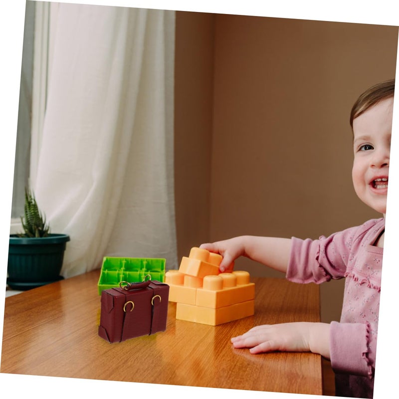 Red Miniature Dollhouse Decor 1 12 Scale Accessory for Small Home Decoration - Image 5