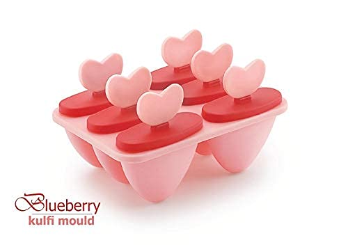 UNEQUETREND Unequetrend 6 Cells Ice Cream Mold Plastic DIY Popsicle Mould Lolly Candy Maker Brown - Image 3