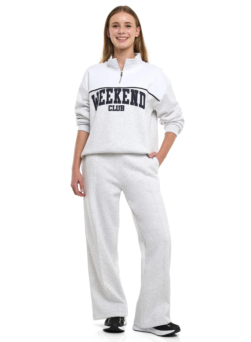 victor and jane "Weekend Club" Pullover &amp; Jogger Set – 100% Cotton