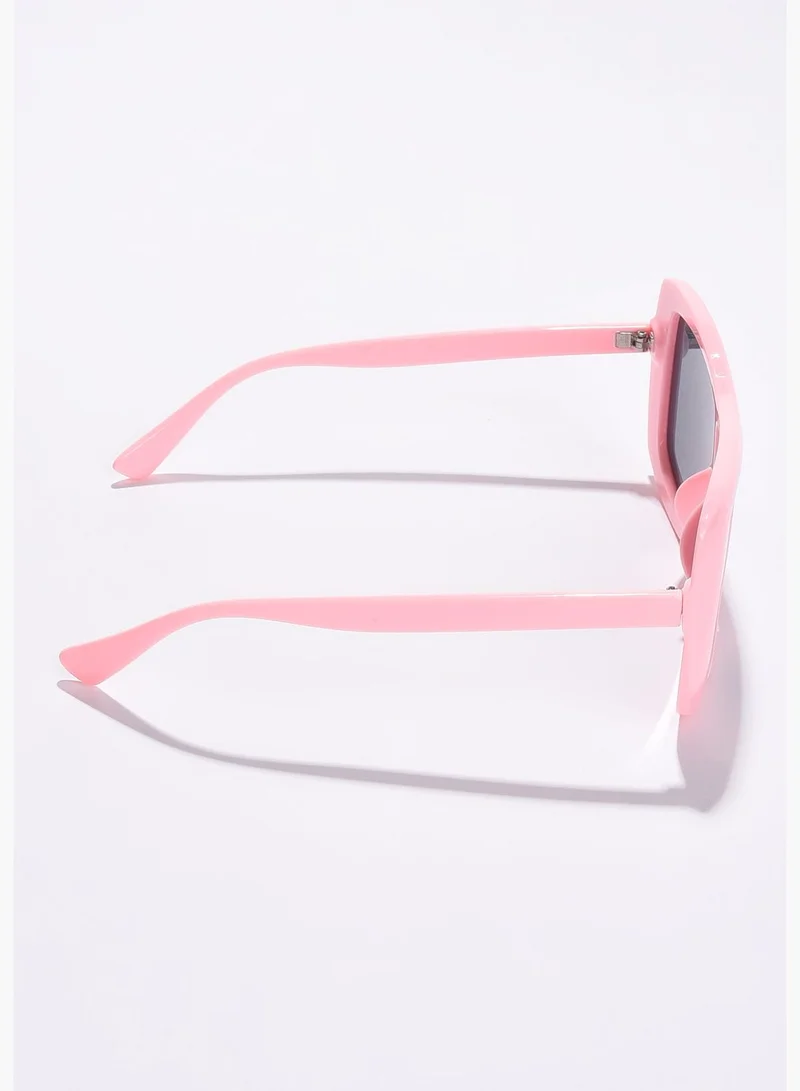 Haute Sauce Women Black Lens Pink Wayfarer Sunglasses