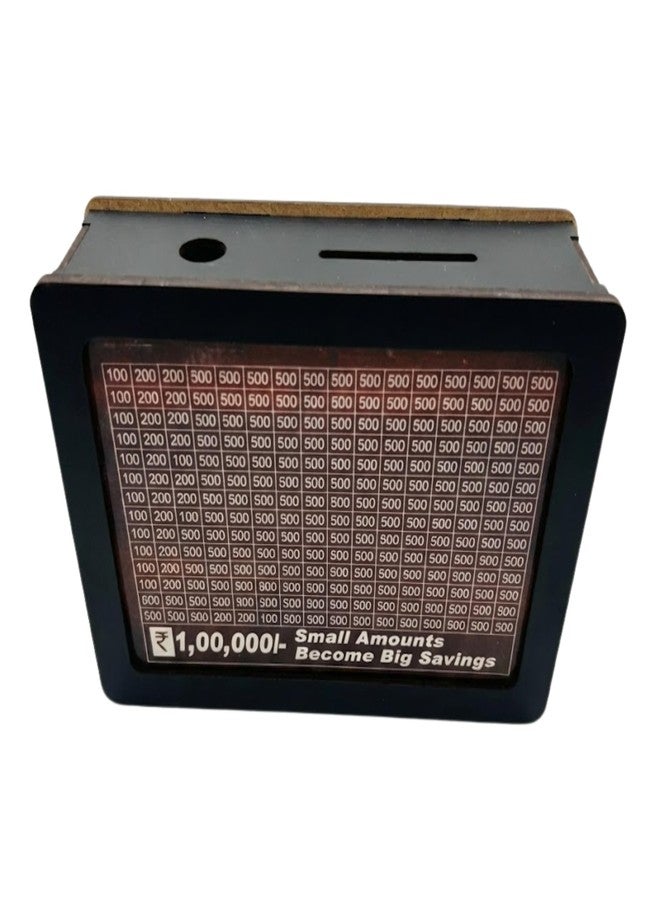 AR ART Money Saving Box for Adults and Kids - 100000 Piggy Bank with Large Capacity for Challenge Goals - Image 4
