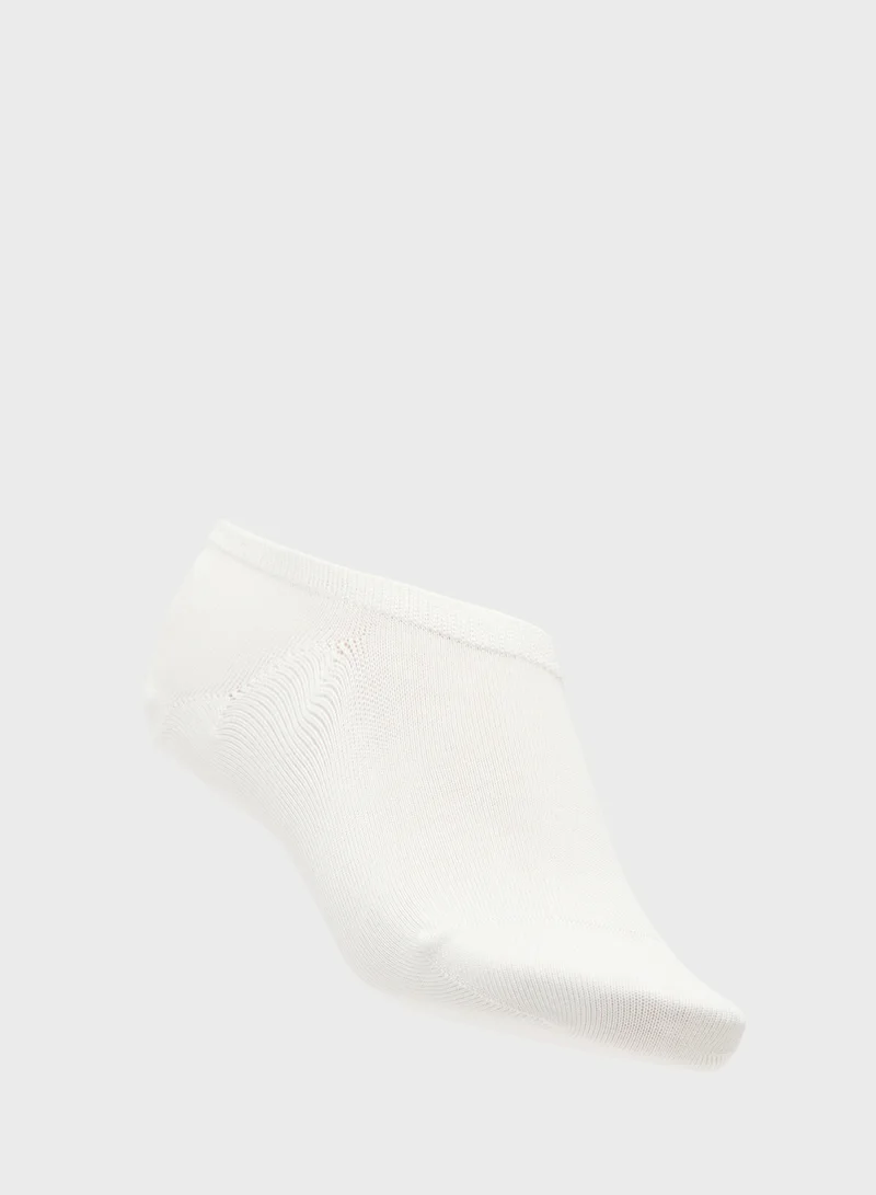 Ginger 3PK Cotton No Show Training Socks