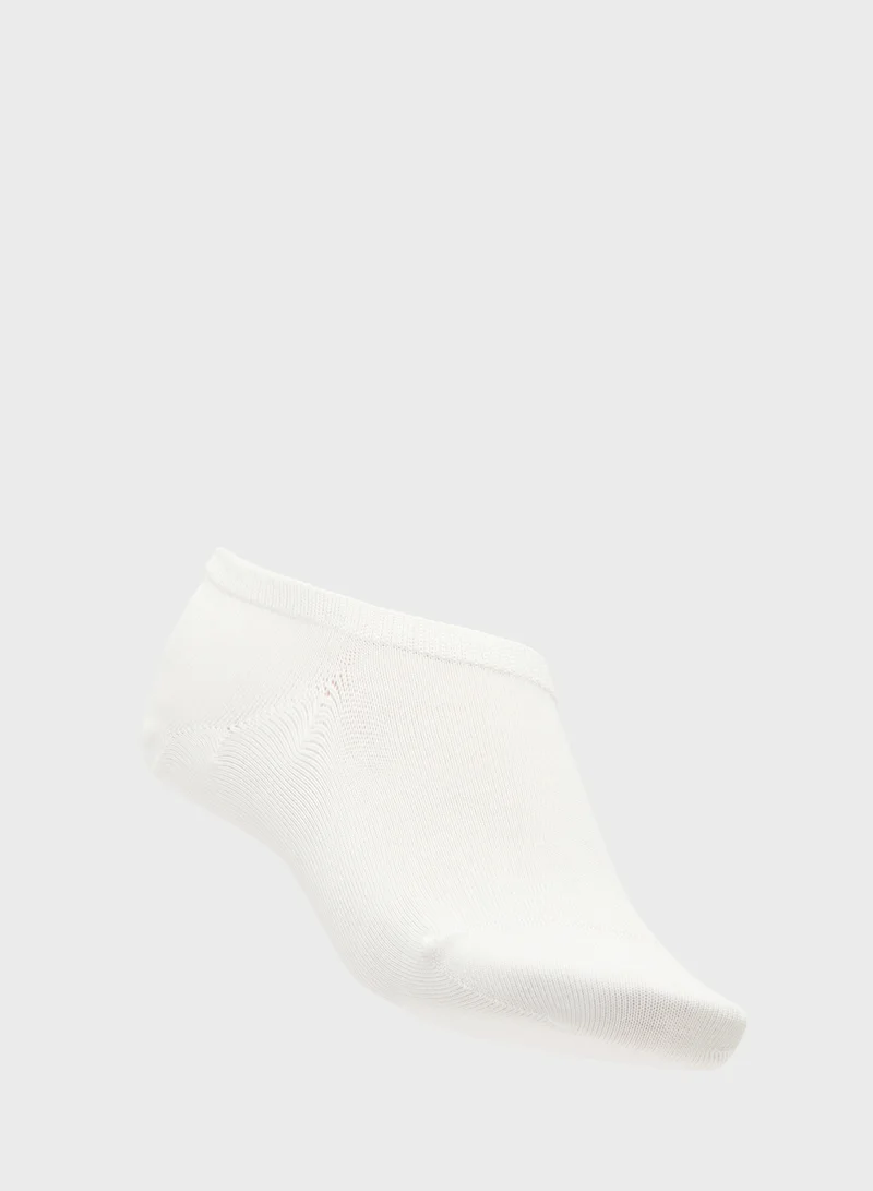 Ginger 3PK Cotton No Show Training Socks