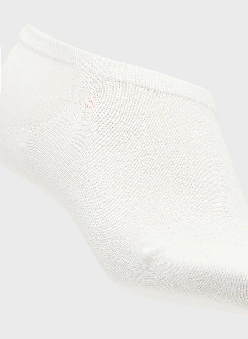 Ginger 3PK Cotton No Show Training Socks