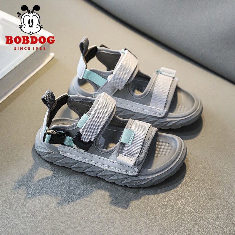 Babudou Kidsren'S Sandals Trendy Big Kidsren'S Boys' Beach Shoes Sports Baby Girls' Soft-Soled Non-Slip Kidsren'S Shoes - Image 5