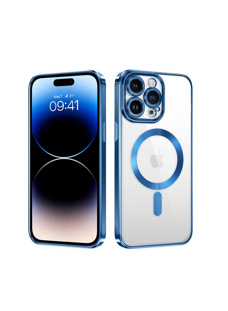 New Clear Protective Case for iPhone 15 Pro with Fast Wireless Charging and Camera Protection