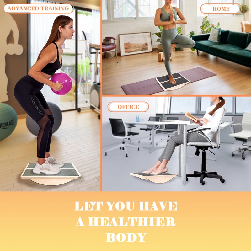 MUCITAGF Professional Slant Board, Adjustable Incline Board and Calf Stretcher, Slant Board for Calf Stretching, Calf Stretch Board with Spiky Massage Ball and Resistance Tube - Image 5