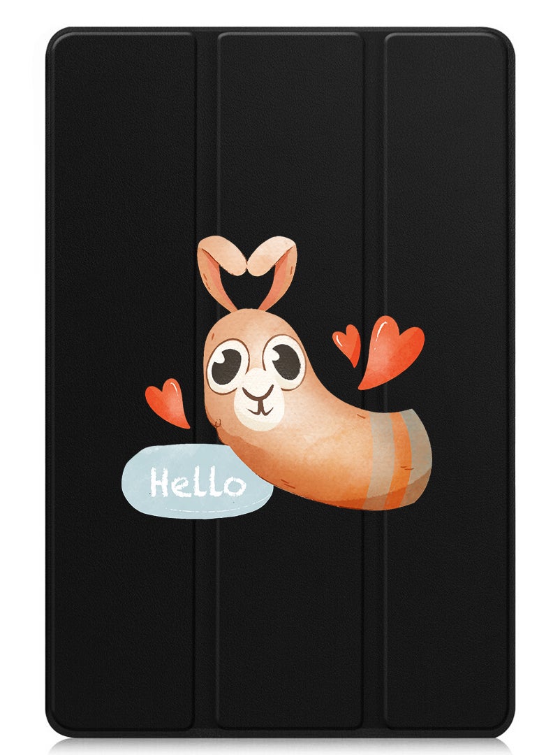 Theodor Protective Flip Case For Huawei MatePad SE 11 (2024) With Trifold Stand Auto Wake Sleep Shockproof Cover Hello Camel - Image 1