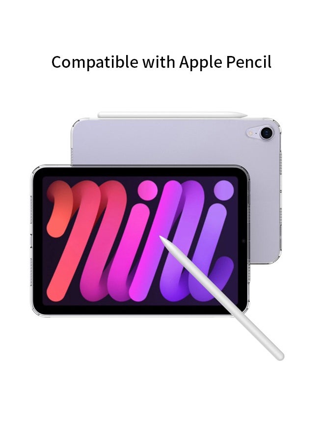 SJet Case for iPad Mini 7 2024 Clear - Mini 7th/6th Generation 2024/2021 8.3-inch iPad Cases with Screen Protector Set for A2567 A2568 A2569 A2993 A2995 A2996  - Image 4