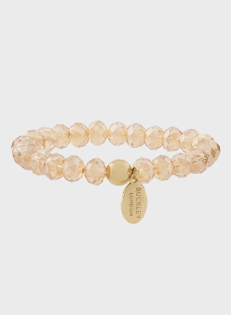 باكلي لندن Sparkle Glass Bead Bracelet