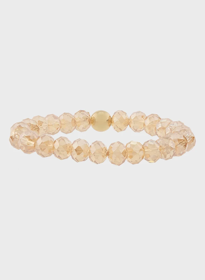 باكلي لندن Sparkle Glass Bead Bracelet