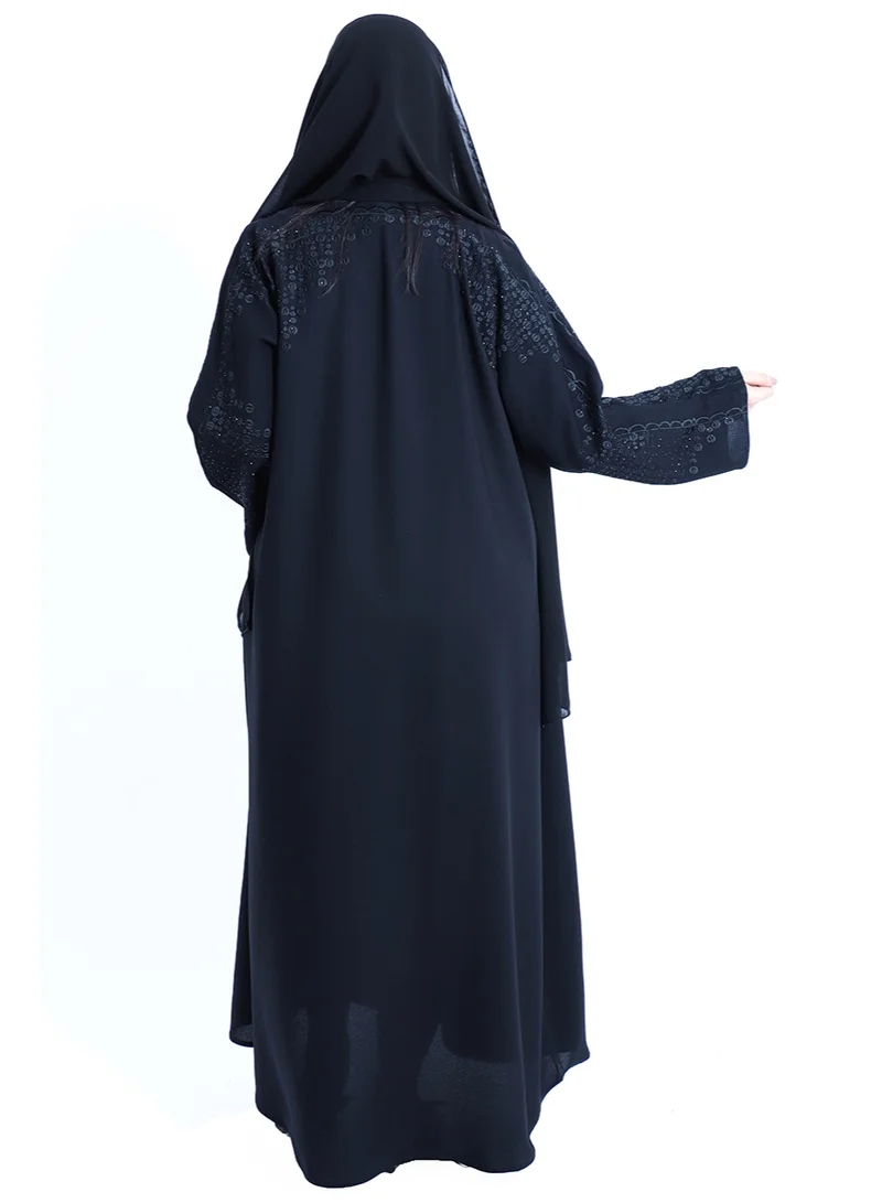 اكسا عباية AIK4044 اسود