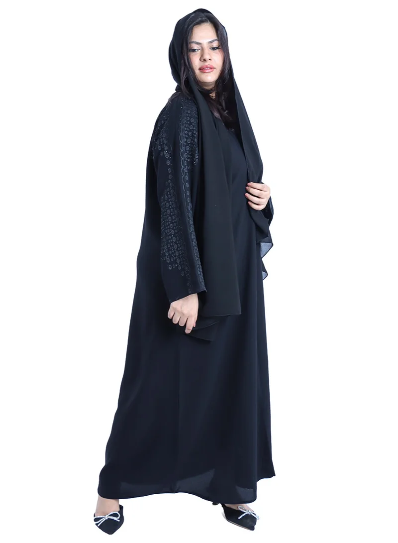 اكسا عباية AIK4044 اسود