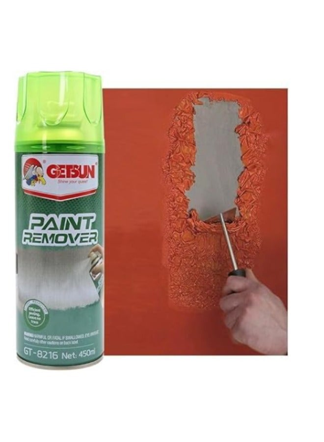 جيتسون بخاخ مزيل الطلاء متعدد الأغراض بخاخ مزيل الطلاء المتقدم وتقشير فعال ولا يترك أثر 450 مل GT-8216 - جيتسون مزيل الطلاء - Image 3
