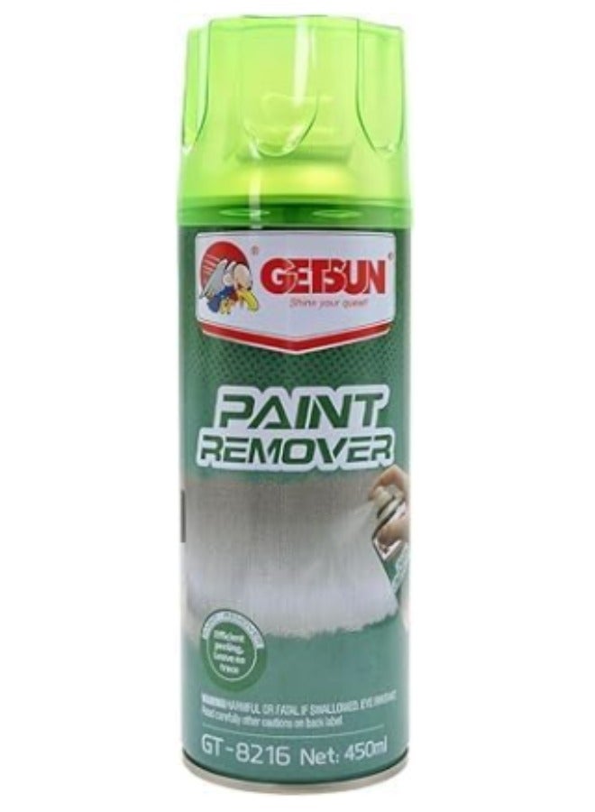 جيتسون بخاخ مزيل الطلاء متعدد الأغراض بخاخ مزيل الطلاء المتقدم وتقشير فعال ولا يترك أثر 450 مل GT-8216 - جيتسون مزيل الطلاء - Image 2