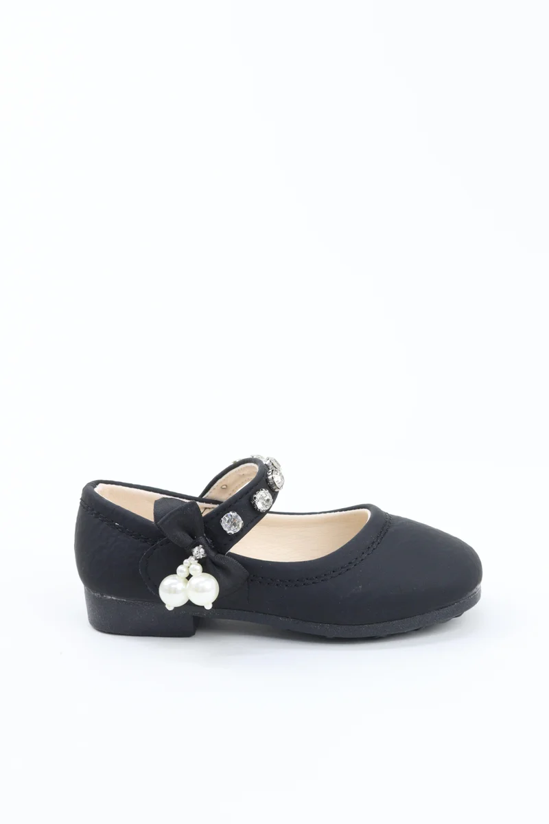 Viny VINY Girls  Ballerina Flats Strap – Elegant Ballet Flats for Girls, Comfortable Party & Wedding Shoes, Princess Dress Shoes for Kids