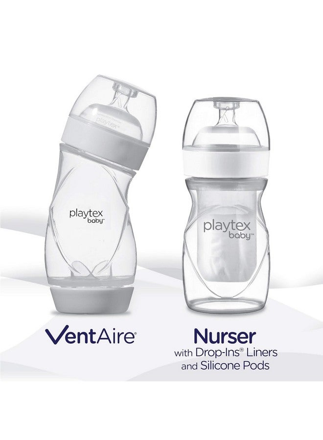 Playtex Baby Naturalatch Most like Mom Silicone Baby Bottle Nipples, Fast Flow, Pack of 2 Nipples (Compatible with all Playtex Baby Bottles) - Image 2