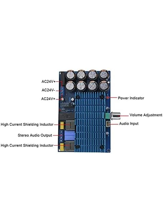TDA8954TH لوحة مكبر صوت ستيريو رقمية HiFi ثنائية القناة بقوة 210 واط من الفئة D - Image 4