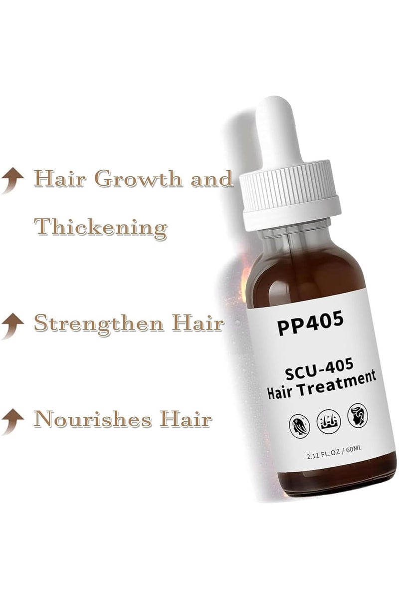 ATRJSZ PP405 Hair Treatment, SCU-405 Hair Growth Oil, Anti-Hair Loss Serum, Scalp Nourishing Oil, Damage Repair, Loss Prevention, Quickly Absorbed & Non-Greasy - Image 4