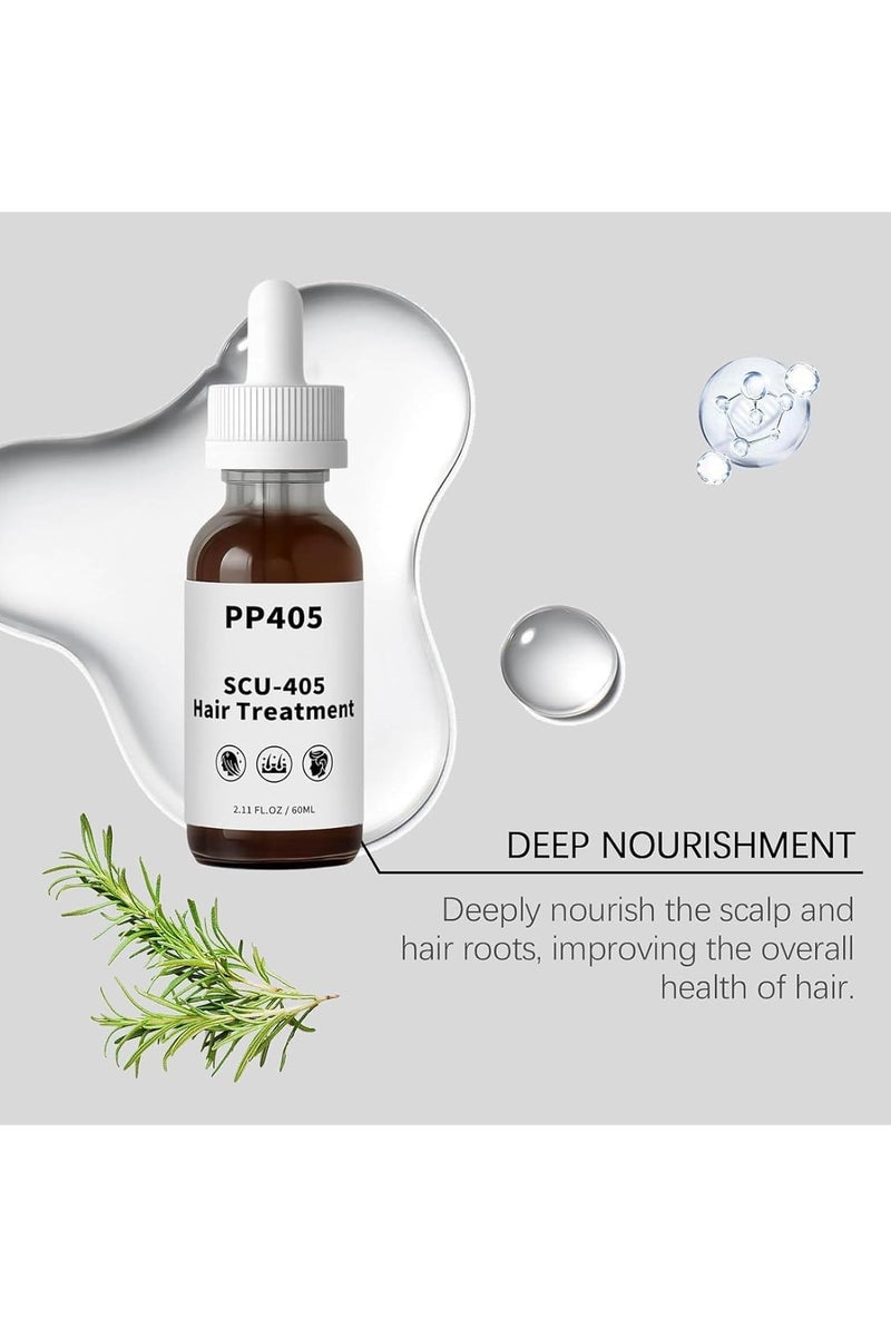 ATRJSZ PP405 Hair Treatment, SCU-405 Hair Growth Oil, Anti-Hair Loss Serum, Scalp Nourishing Oil, Damage Repair, Loss Prevention, Quickly Absorbed & Non-Greasy - Image 5