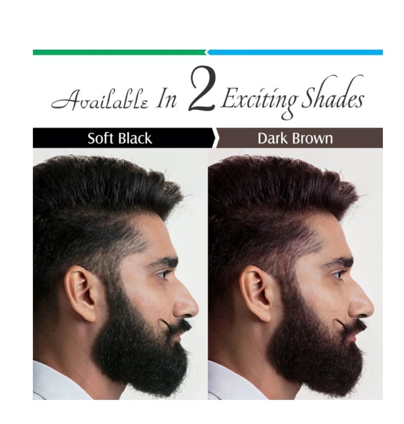 VEGETAL BEARD & MUSTACHE SOFT BLACK - Image 2