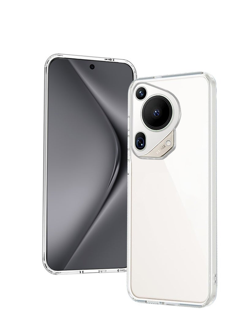 Techie Huawei Pura 70 Ultra 5G TPU Clear Case | Soft Corner, Slim, Shockproof, Anti-Fingerprint Transparent Cover - Image 1