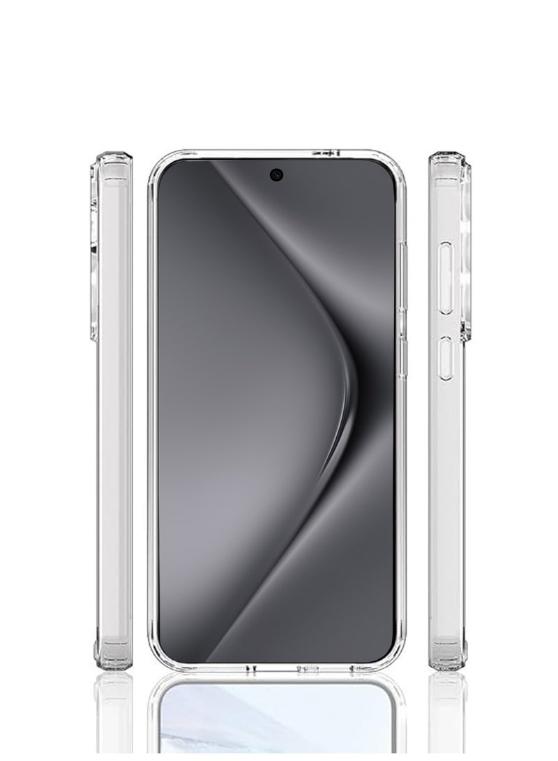 Techie Huawei Pura 70 Ultra 5G TPU Clear Case | Soft Corner, Slim, Shockproof, Anti-Fingerprint Transparent Cover - Image 2